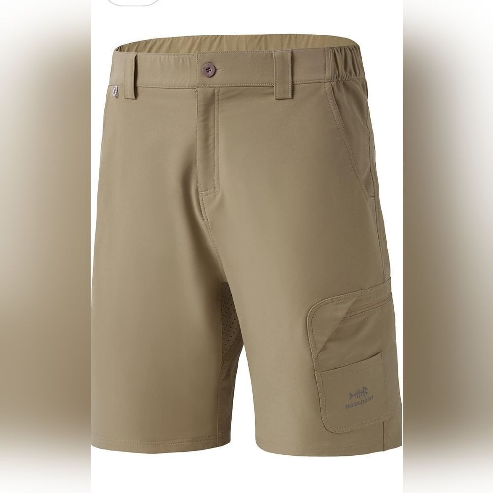 Men's Khaki Cargo Shorts